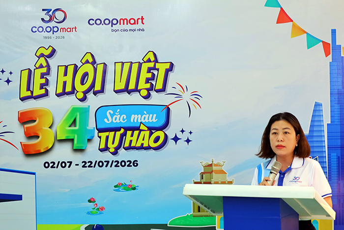 Co.opmart khởi động "Lễ hội Việt - 34 sắc màu tự hào"