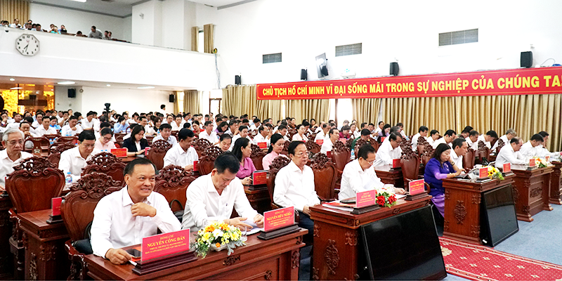 ថ្នាក់ដឹកនាំទីក្រុងកឹងធើគ្រប់លំដាប់ថ្នាក់ ពិភាក្សាលទ្ធផលអនុវត្តសេចក្តីសម្រេចចិត្តជាយុទ្ធសាស្ត្រចំនួន ១០ របស់មជ្ឈិម
