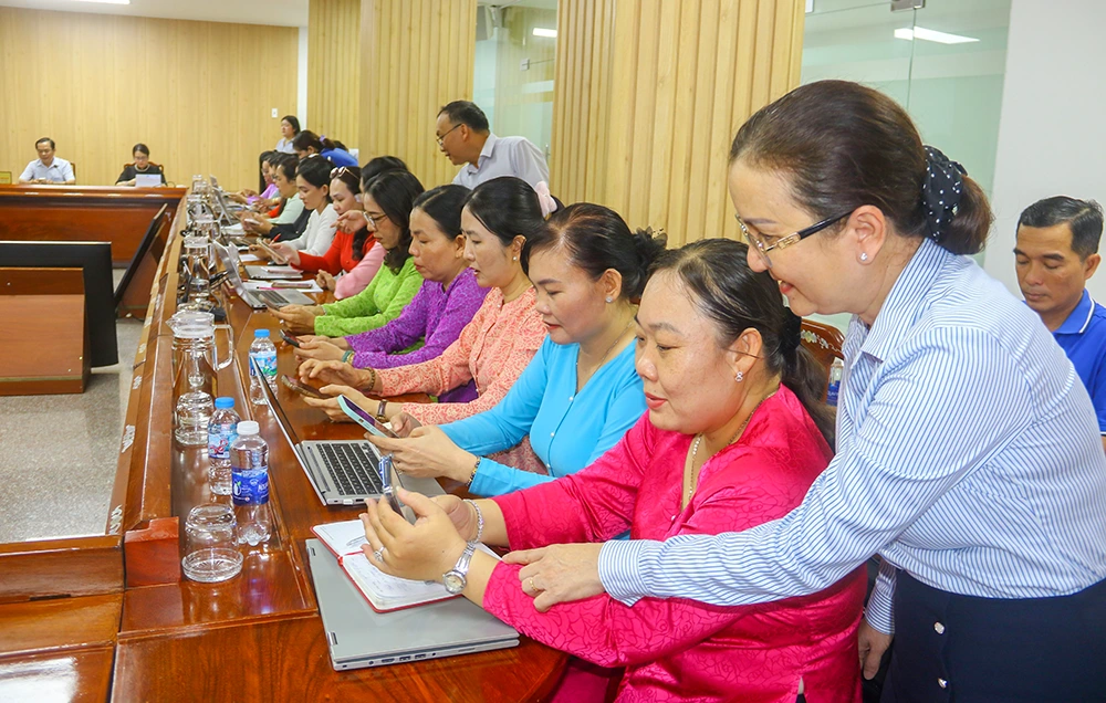 Chuyển đổi số, nâng cao chất lượng hoạt động của các cấp Hội LHPN