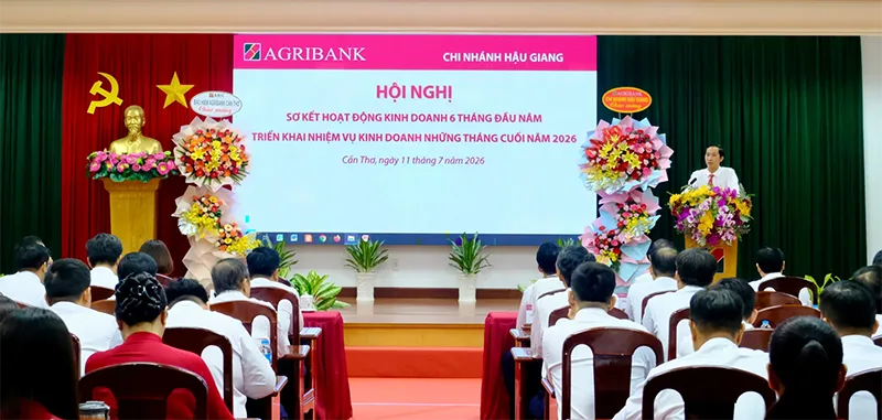 Agribank Chi nhánh Hậu Giang bứt tốc hoàn thành kế hoạch kinh doanh năm 2026