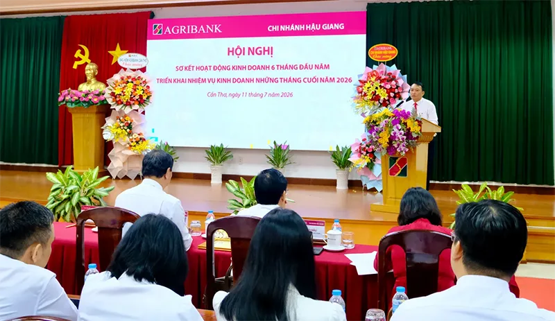 Agribank Chi nhánh Hậu Giang bứt tốc hoàn thành kế hoạch kinh doanh năm 2026