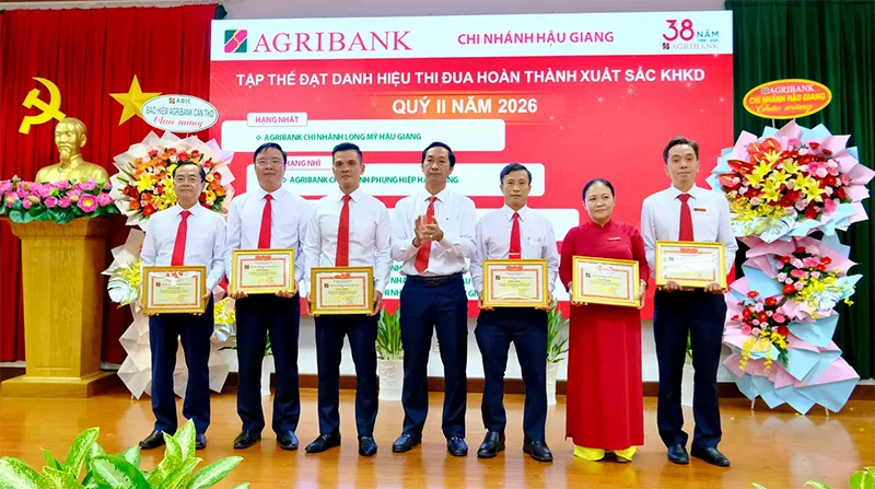 Agribank Chi nhánh Hậu Giang bứt tốc hoàn thành kế hoạch kinh doanh năm 2026