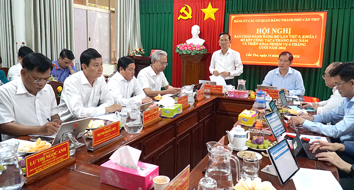 Đảng ủy các cơ quan Đảng thành phố tập trung thực hiện tốt 8 nhóm nhiệm vụ trọng tâm