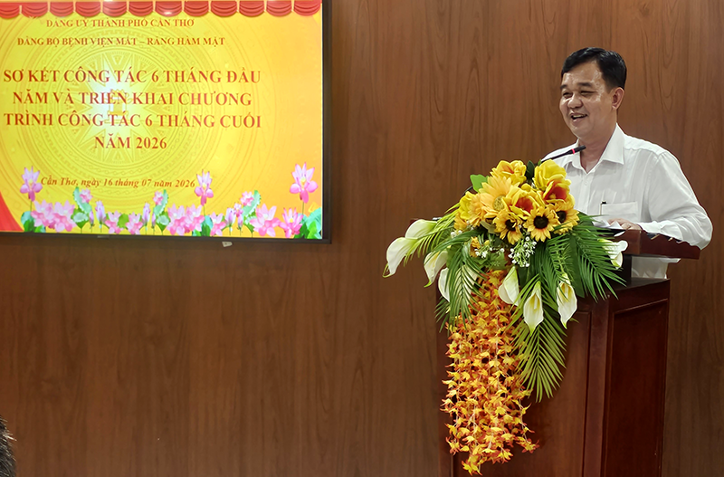 Bệnh viện Mắt - Răng hàm mặt TP Cần Thơ mở rộng quy mô nâng cao chất lượng hoạt động