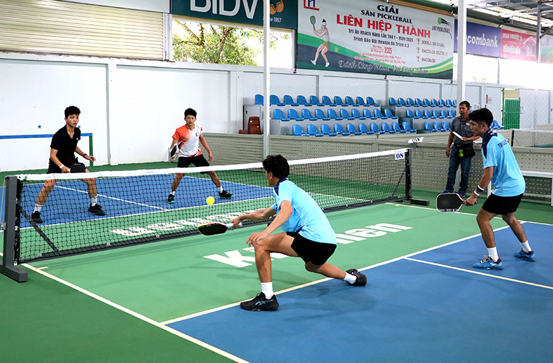 Khai mạc môn pickleball Đại hội thể thao thành phố