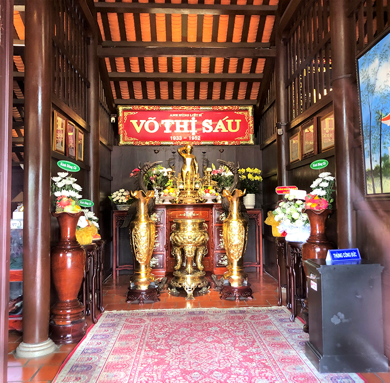 Tháng Bảy, về Đất Đỏ thăm nhà của liệt sĩ, Anh hùng Lực lượng vũ trang Nhân dân Võ Thị Sáu