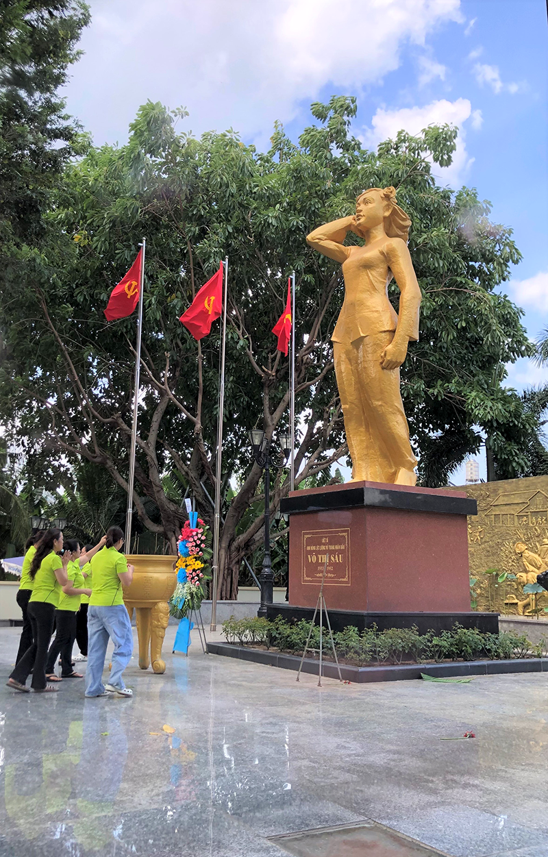 Tháng Bảy, về Đất Đỏ thăm nhà của liệt sĩ, Anh hùng Lực lượng vũ trang Nhân dân Võ Thị Sáu