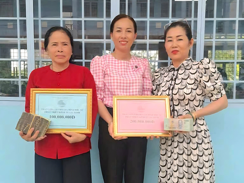 Hỗ trợ sinh kế, tạo điều kiện để phụ nữ phát triển