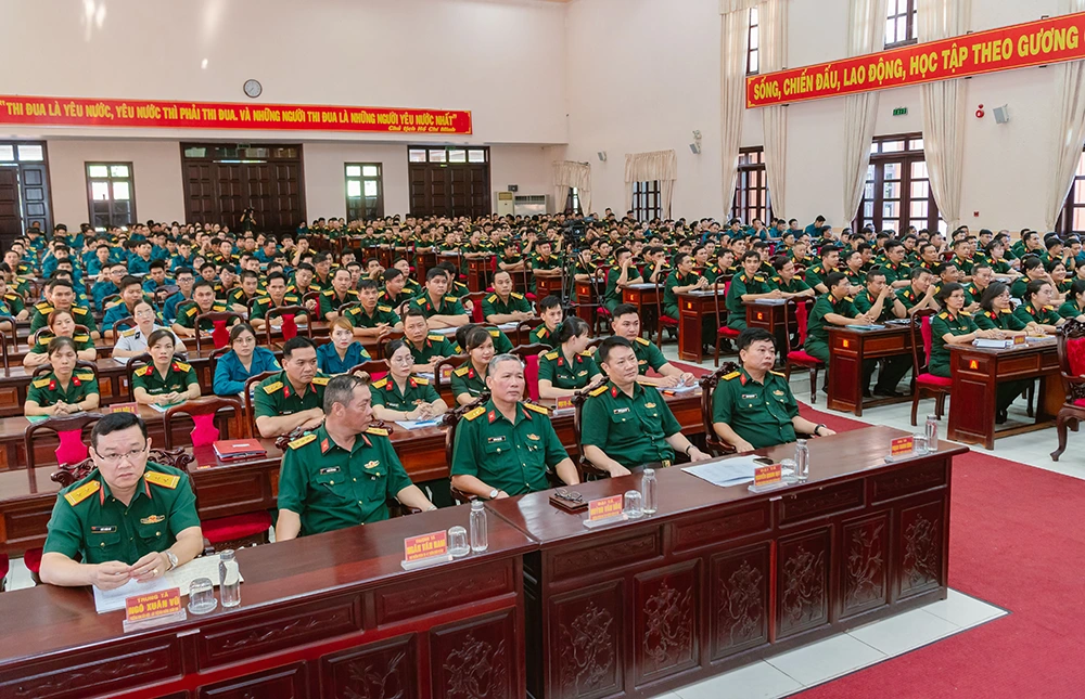 Quân khu 9 tổ chức lớp bồi dưỡng nghiệp vụ văn thư, lưu trữ