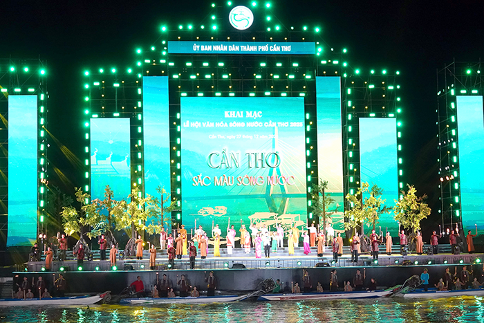 Lễ hội Văn hóa Sông nước Cần Thơ 2026 có chủ đề “Cần Thơ - Khúc giao hòa sông nước”