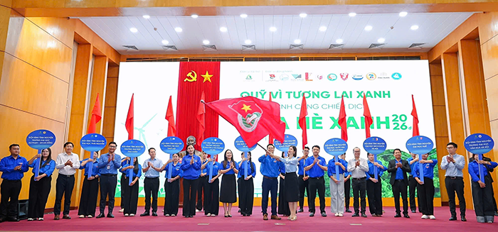 Quỹ Vì tương lai xanh tài trợ gần 3,5 tỷ đồng triển khai hơn 30 công trình môi trường trong Chiến dịch Mùa hè Xanh 2026