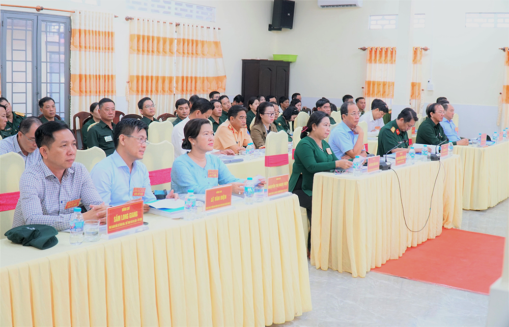 Diễn tập tác chiến xã Nhơn Ái trong khu vực phòng thủ năm 2026