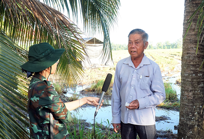 Ban Chỉ đạo 515 TP Cần Thơ quy tập hài cốt liệt sĩ Nguyễn Thị Út