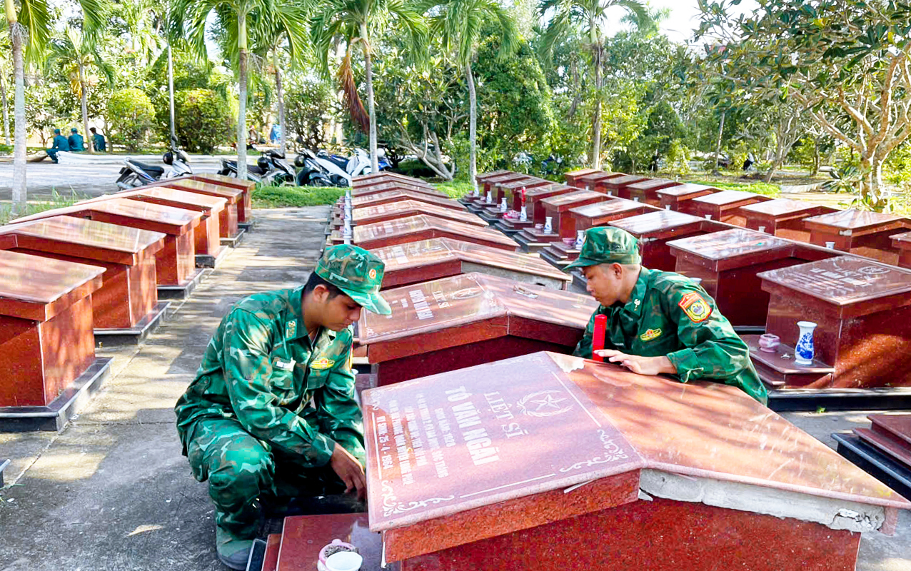 កងទ័ពការពារព្រំដែនក្រុងកឹងធើ ចាត់តាំង សកម្មភាពគោរពរំលឹកនឹកគុណ ស្របឱកាសខួបអនុស្សាវរីយ៍ ៧៩ ឆ្នាំ ទិវាយុទ្ធជនពិការ - ពលី
