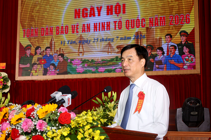 Mỗi người dân phải là một chiến sĩ trên mặt trận an ninh