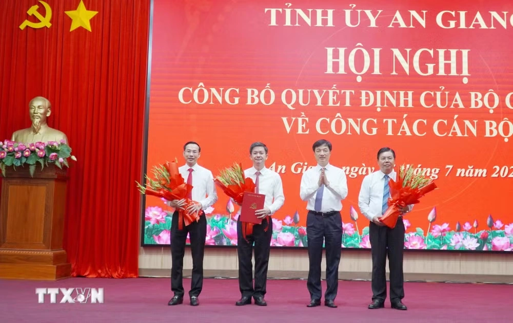 Đồng chí Lê Quang Tùng được chỉ định giữ chức Bí thư Tỉnh ủy An Giang