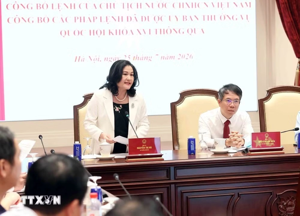 Công bố Lệnh của Chủ tịch nước về 3 Pháp lệnh