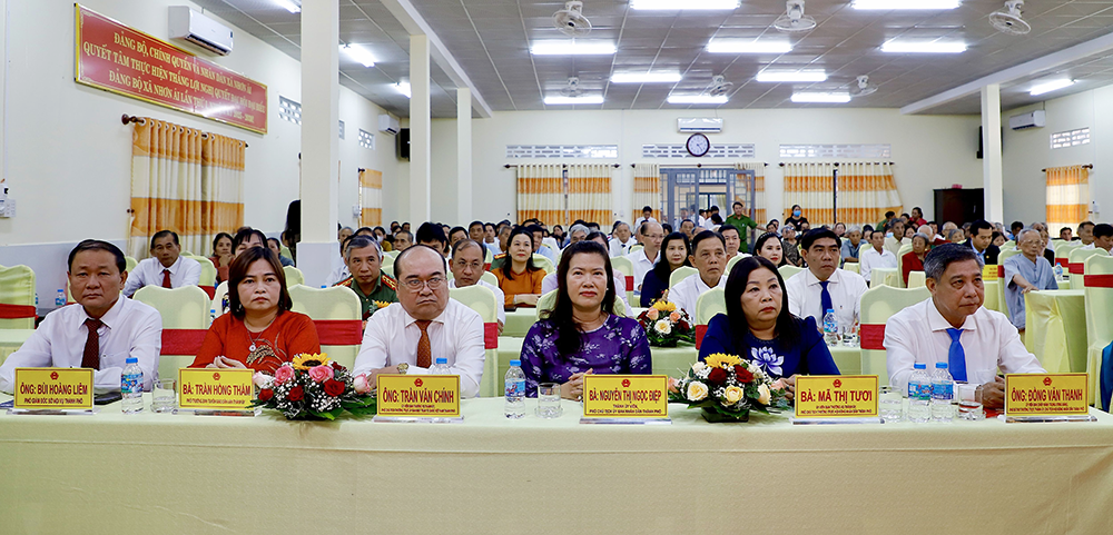 Công nhận xã Nhơn Ái là xã An toàn khu