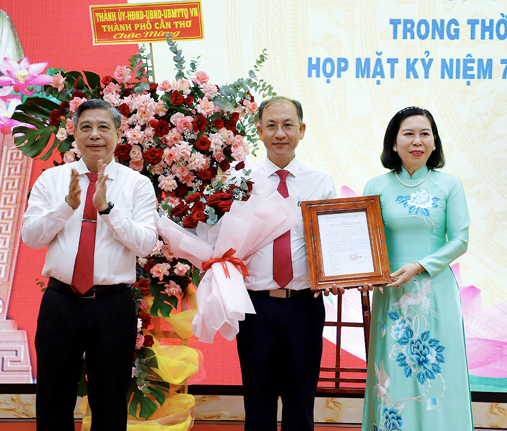 Xã Phong Điền được công nhận là xã An toàn khu