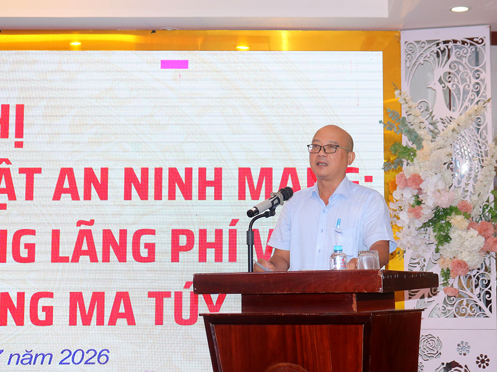 Triển khai thi hành Luật An ninh mạng; Luật Tiết kiệm, chống lãng phí và Luật Phòng, chống ma túy