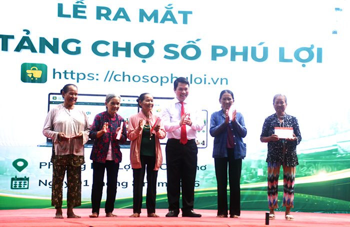 Ra mắt nền tảng Chợ số Phú Lợi