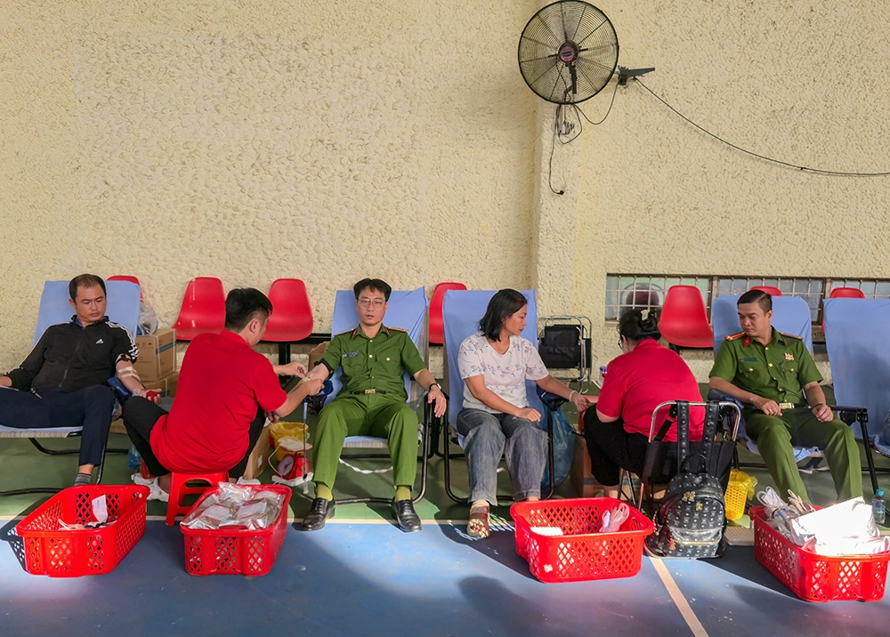 Phường Phú Lợi tổ chức hiến máu tình nguyện đợt 2-2026