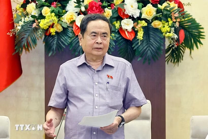 Chủ tịch Quốc hội Trần Thanh Mẫn: Xây dựng luật để mở đường cho phát triển