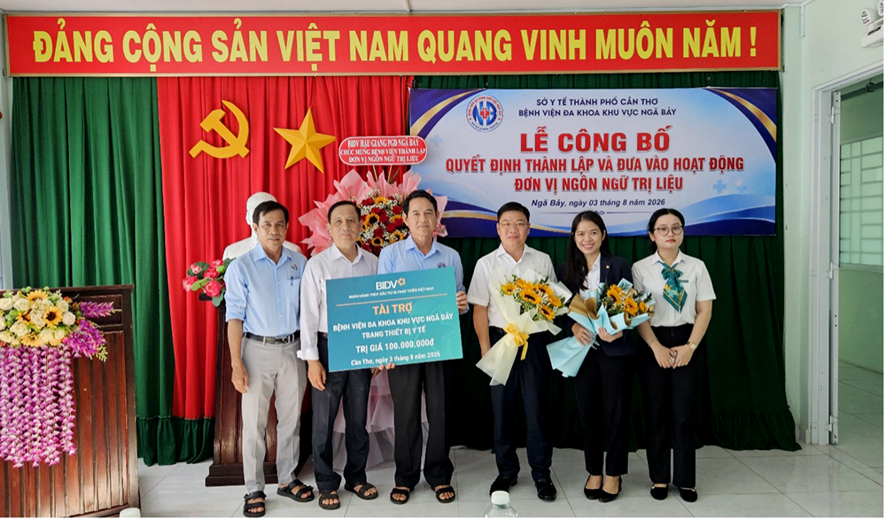 Bệnh viện Đa khoa khu vực Ngã Bảy triển khai kỹ thuật ngôn ngữ trị liệu chi trả 100% bảo hiểm y tế: Cơ hội hòa nhập cho trẻ chậm nói và người bệnh đột quỵ