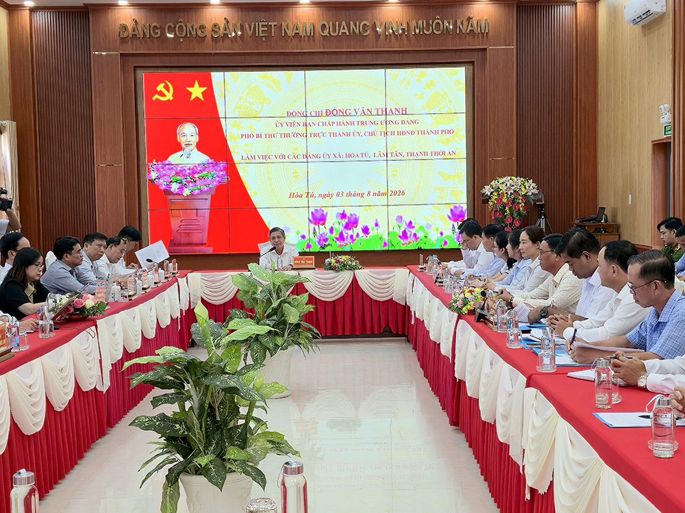Đến cuối năm 2026, toàn bộ dữ liệu phải được tích hợp vào cơ sở dữ liệu dùng chung của thành phố