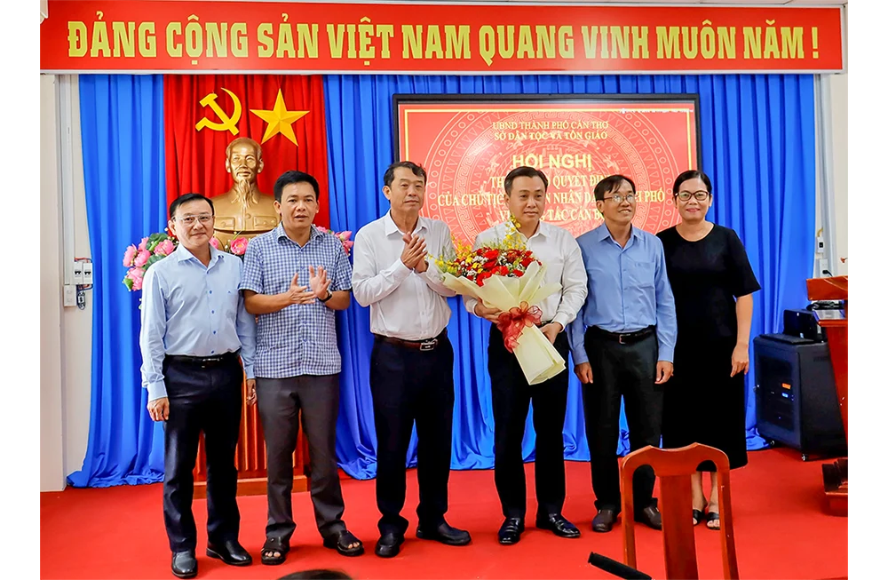 Giao nhiệm vụ Phó Giám đốc Sở Dân tộc và Tôn giáo TP Cần Thơ