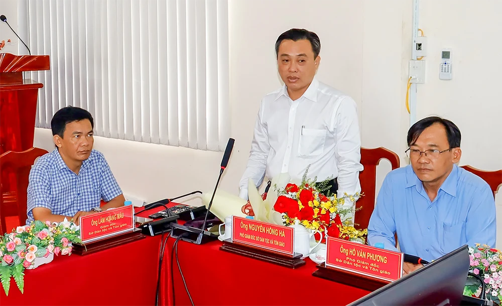 Giao nhiệm vụ Phó Giám đốc Sở Dân tộc và Tôn giáo TP Cần Thơ