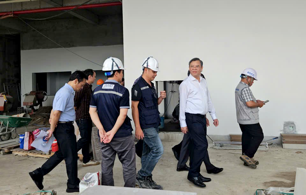 60 ngày đêm tăng tốc, đưa Bệnh viện Ung bướu 500 giường về đích