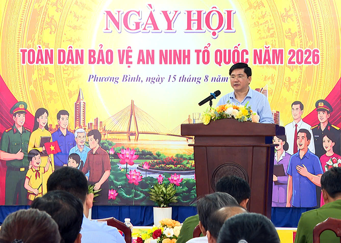 Nhiều mô hình đảm bảo an ninh, trật tự tại xã Phương Bình giúp phòng ngừa tội phạm