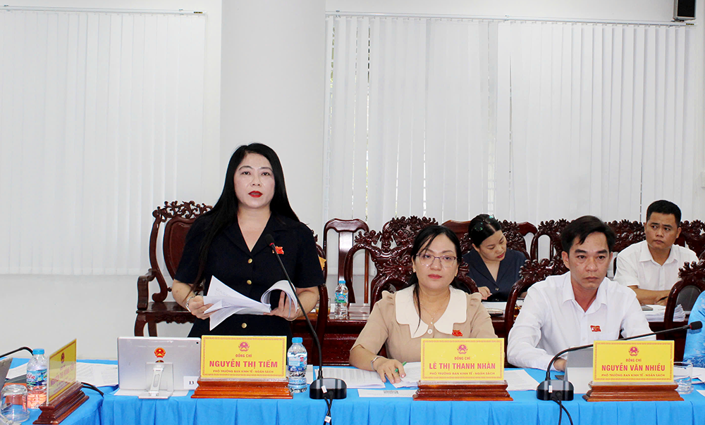 Ban Kinh tế - Ngân sách HĐND TP Cần Thơ thẩm tra các dự thảo nghị quyết