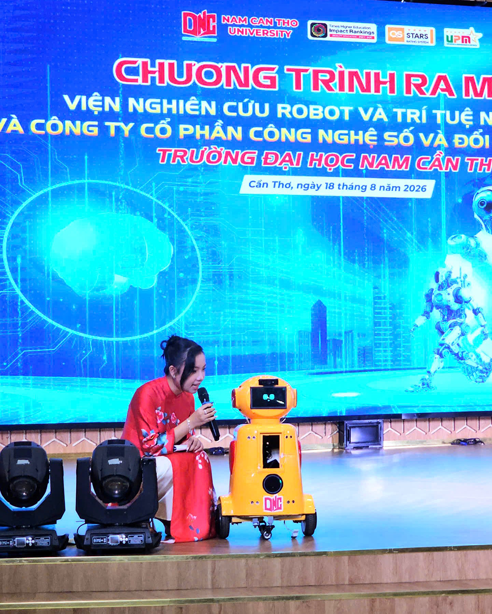 Ra mắt Viện Nghiên cứu Robot và Trí tuệ nhân tạo DNC
