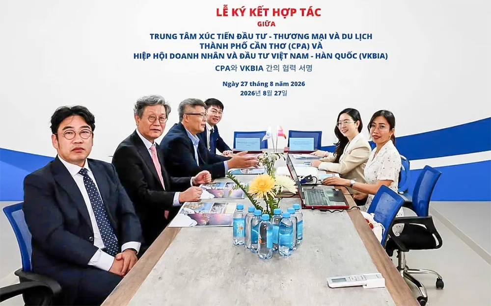 TP Cần Thơ tăng cường hợp tác, xúc tiến đầu tư, thương mại và du lịch với Hàn Quốc