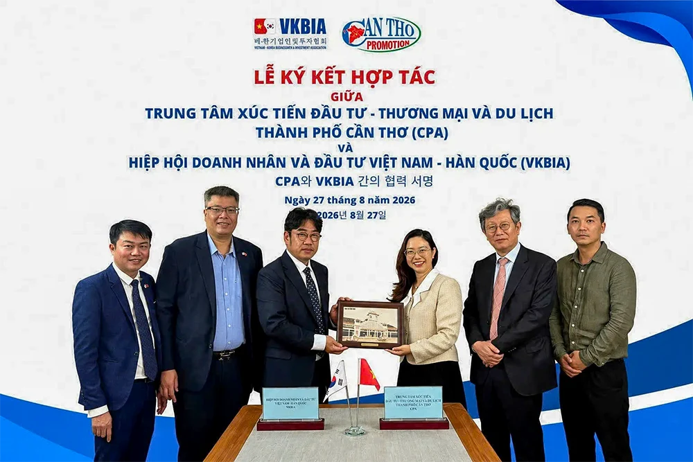 TP Cần Thơ tăng cường hợp tác, xúc tiến đầu tư, thương mại và du lịch với Hàn Quốc