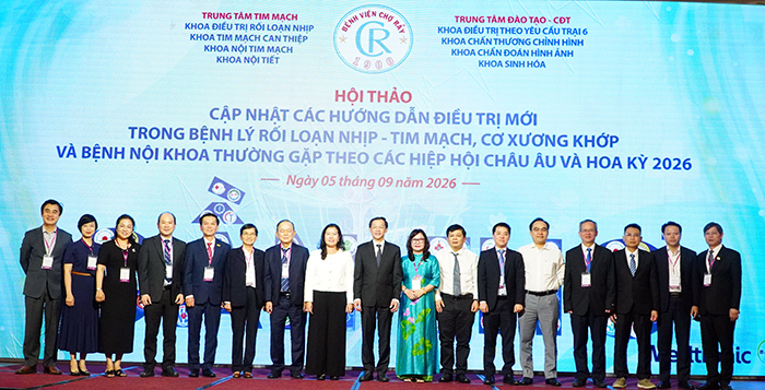 Bệnh viện Chợ Rẫy cập nhật các hướng dẫn điều trị tim mạch mới nhất cho hơn 800 cán bộ y tế