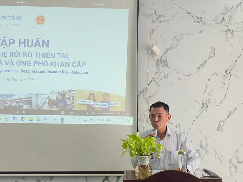 Nâng cao năng lực phòng ngừa, ứng phó thiên tai cho cán bộ cơ sở