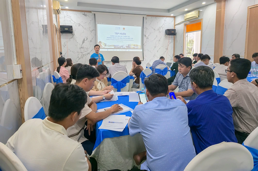 Nâng cao năng lực phòng ngừa, ứng phó thiên tai cho cán bộ cơ sở