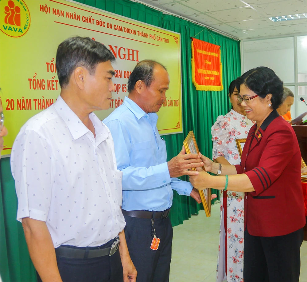 Quan tâm, đồng hành chăm lo nạn nhân chất độc da cam tốt hơn