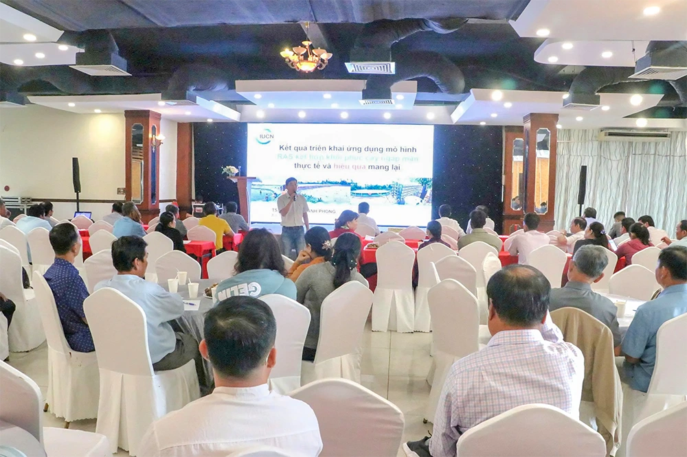 Chia sẻ kinh nghiệm về ứng dụng mô hình nuôi thủy sản tuần hoàn (RAS)