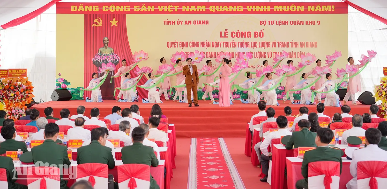 10/9/1945 là Ngày truyền thống của Lực lượng vũ trang tỉnh An Giang