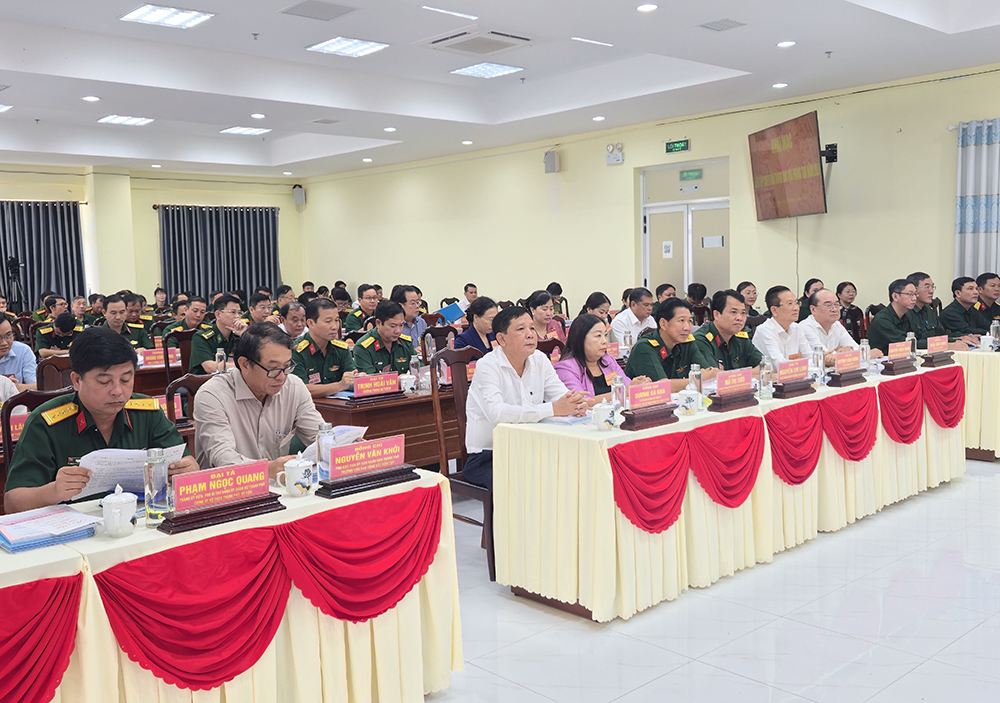 Phường Phú Lợi diễn tập chiến đấu trong khu vực phòng thủ năm 2026