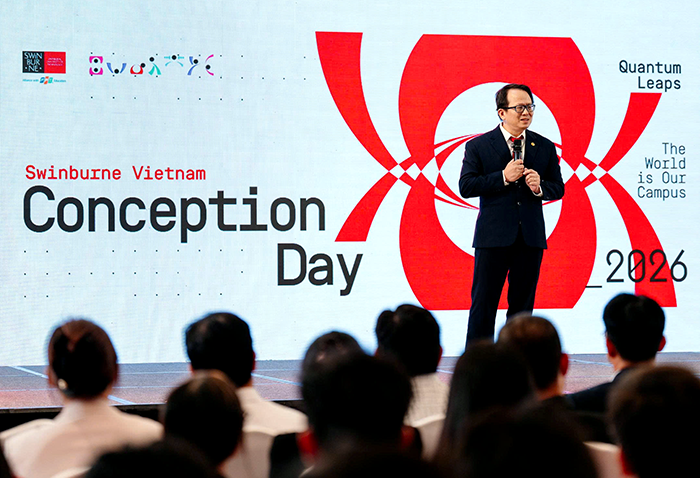Swinburne Vietnam cơ sở Cần Thơ chào đón tân sinh viên khóa K8 trong ngày hội Conception Day 2026