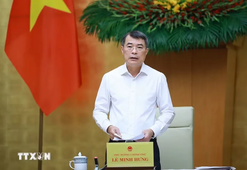 Thủ tướng Lê Minh Hưng: Thể chế phải đi trước một bước, mở đường cho phát triển