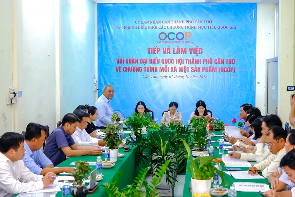 Tháo gỡ khó khăn, thúc đẩy phát triển sản phẩm OCOP