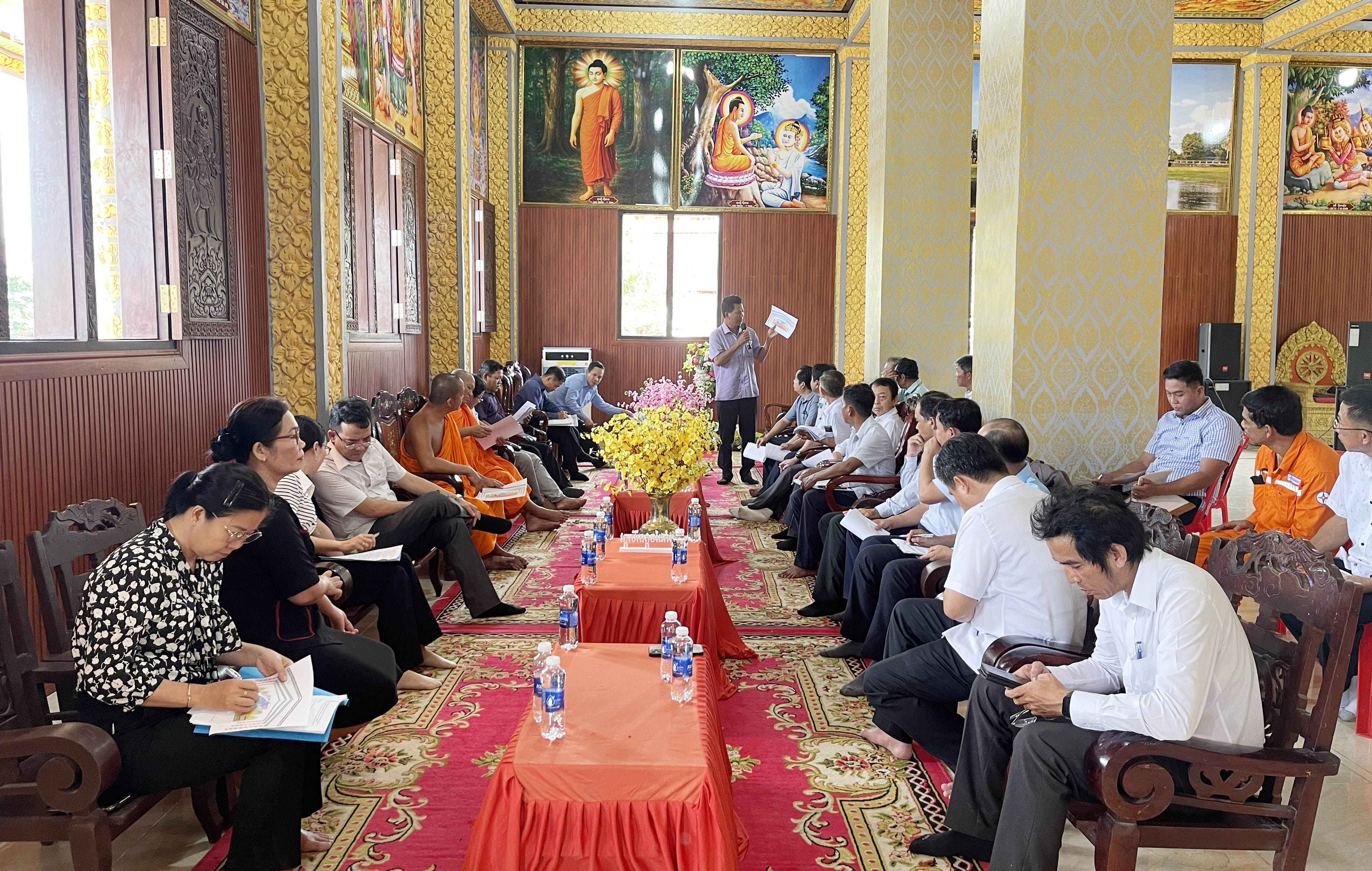 ពិនិត្យទីតាំងចាត់តាំងកម្មវិធីផ្សាយផ្ទាល់ អបអរសាទរបុណ្យសែនដូនតា ឆ្នាំ២០២៦