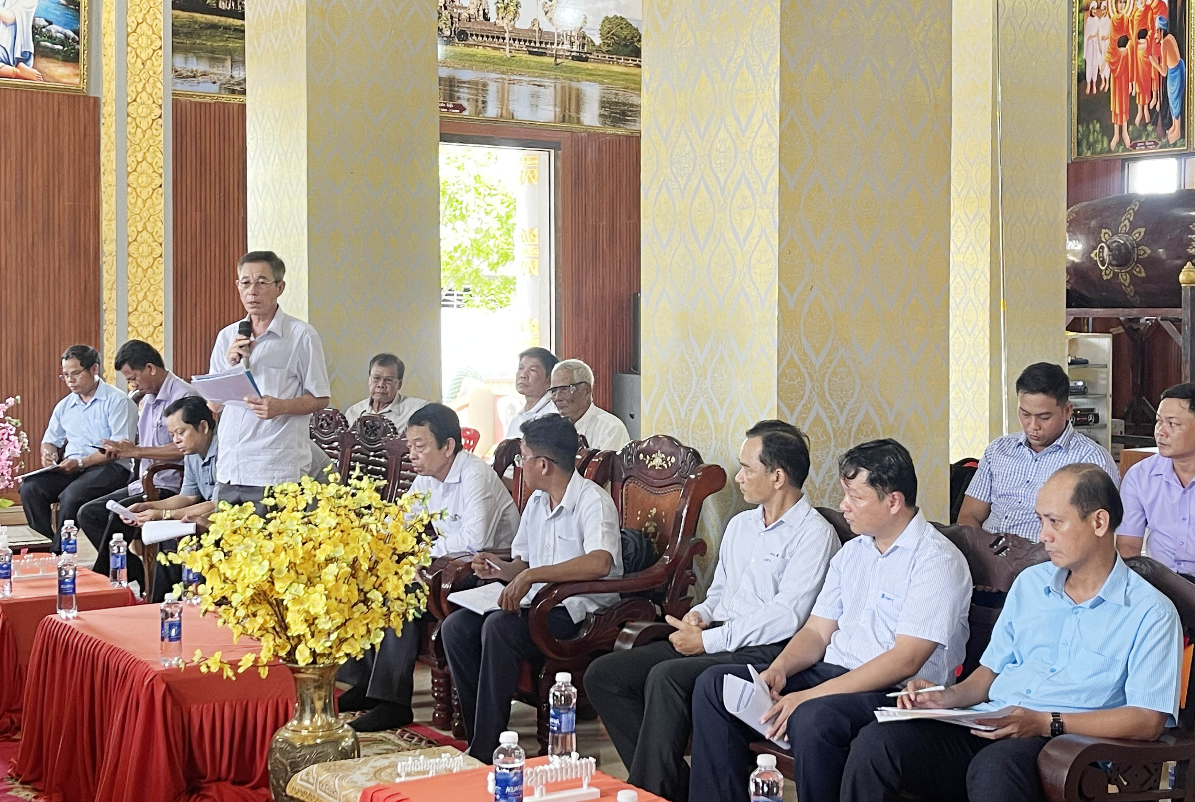 ពិនិត្យទីតាំងចាត់តាំងកម្មវិធីផ្សាយផ្ទាល់ អបអរសាទរបុណ្យសែនដូនតា ឆ្នាំ២០២៦