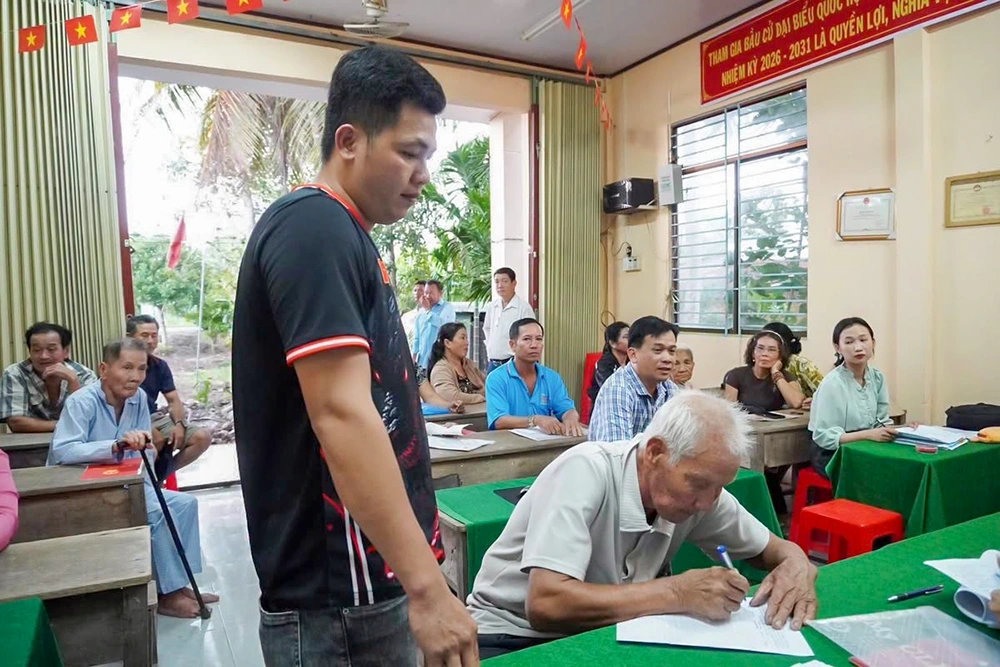 Xã Đại Ngãi chi trả hơn 4 tỉ đồng bồi thường, hỗ trợ giải phóng mặt bằng